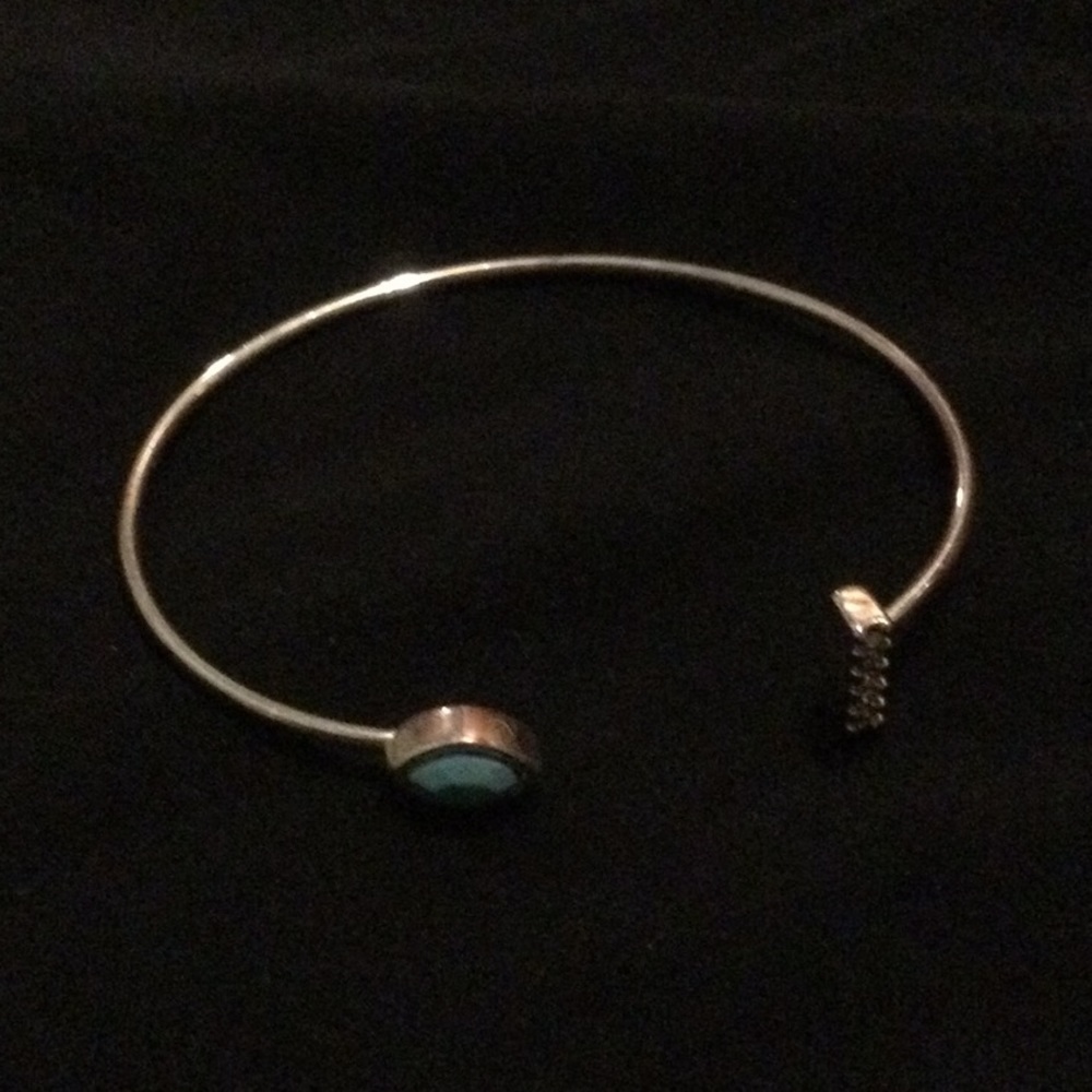 NWOT Jules Smith Pave Turquoise Cuff